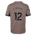 Tottenham Hotspur Emerson Royal #12 Tredjedrakt Dame 2023-24 Korte ermer